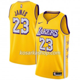 Dres Los Angeles Lakers LeBron James 23 Nike 2019-20 City Edition Swingman